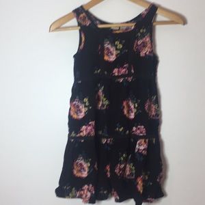 Mudd Floral Sundress with Lace Accents Size 8